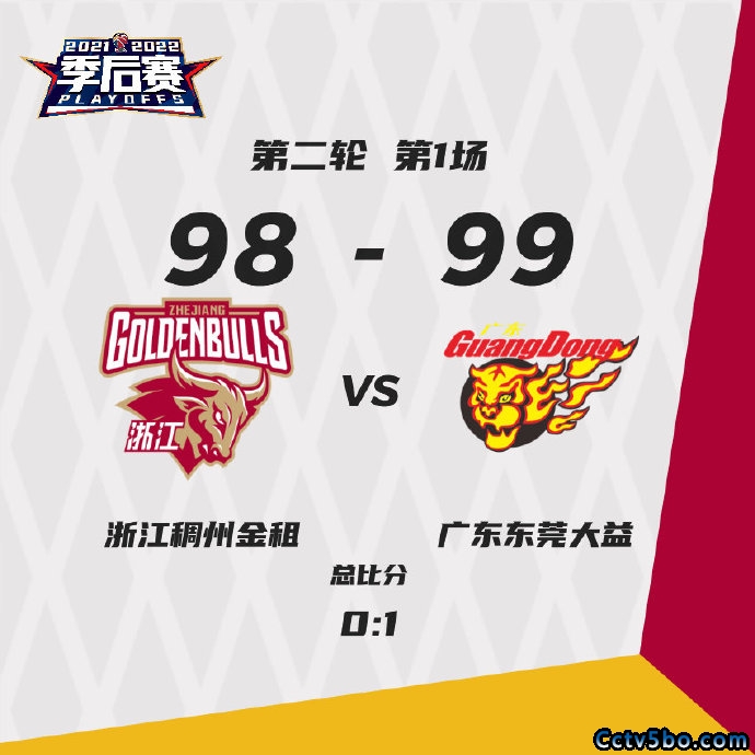 广东99-98击败浙江