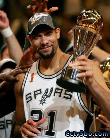 2005年NBA总决赛MVP邓肯