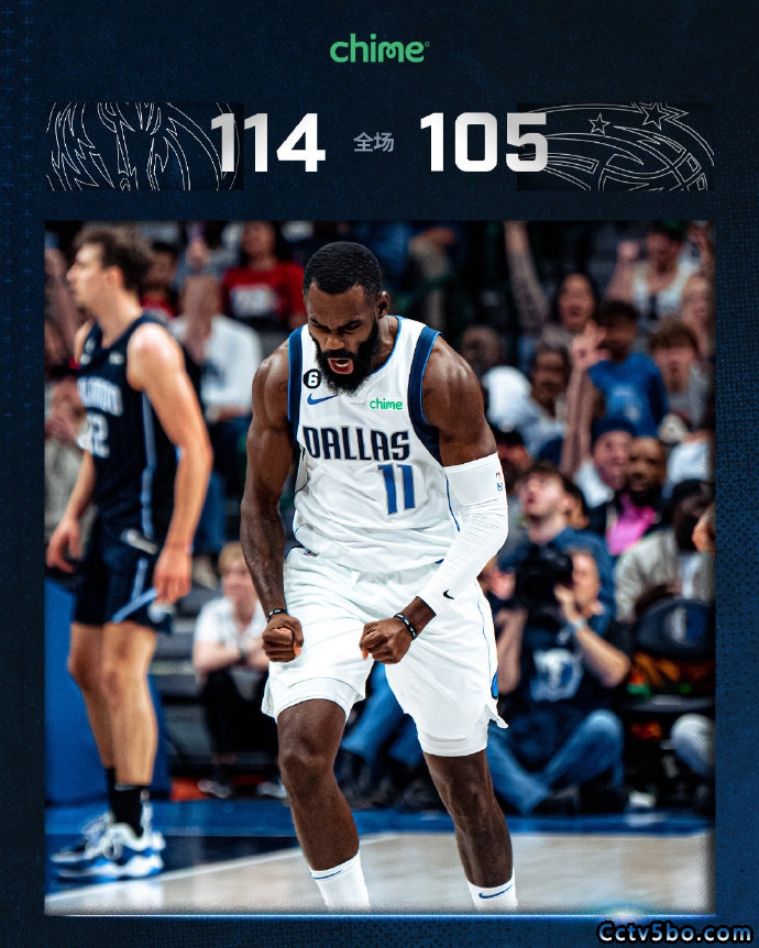 NBA常规赛 魔术  105 - 114  独行侠