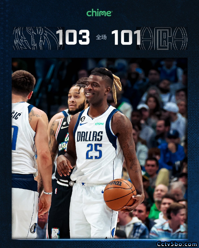NBA常规赛 快船 101 - 103 独行侠