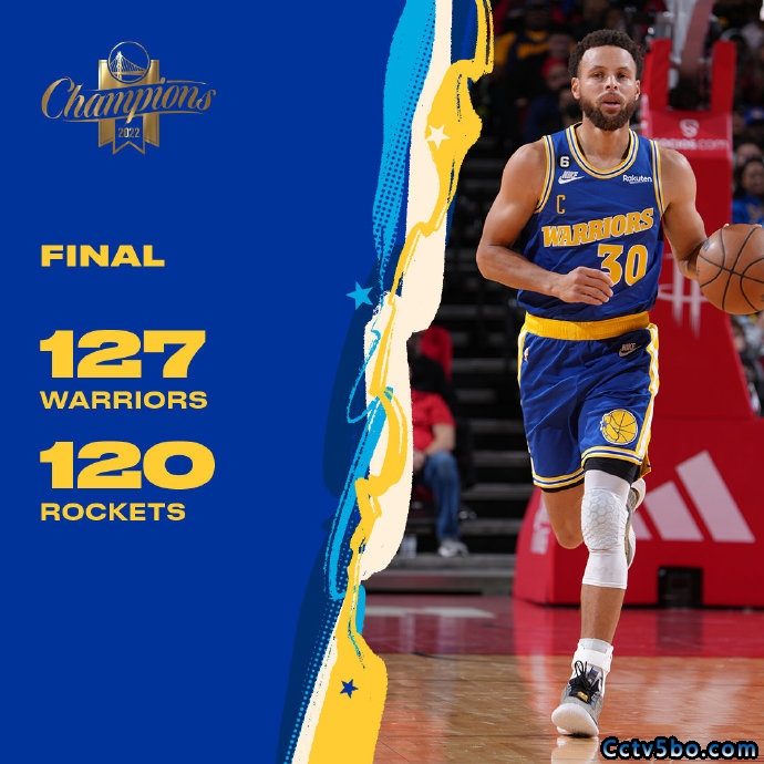 NBA常规赛 勇士 127 - 120 火箭