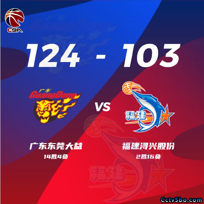 广东 124 - 103 福建