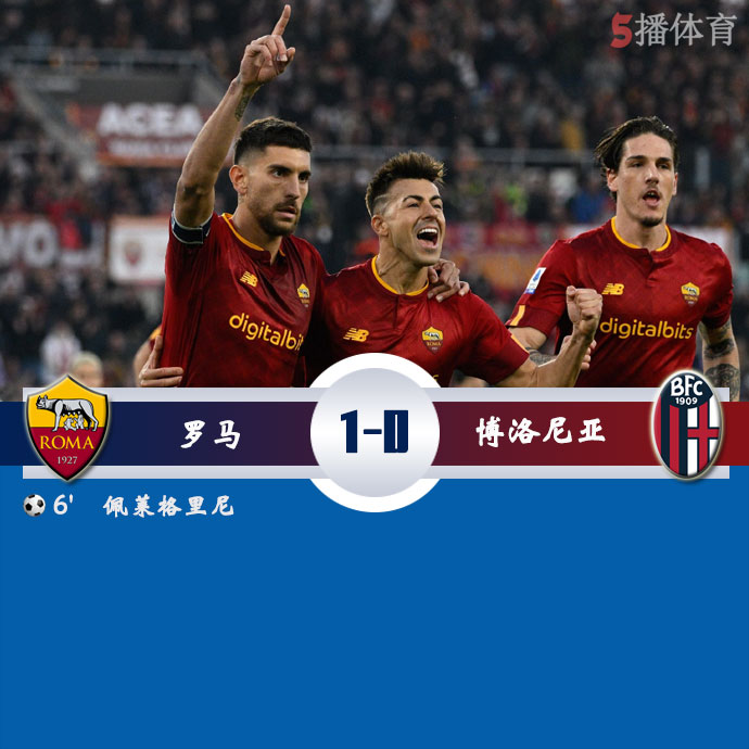 罗马 1 - 0 博洛尼亚