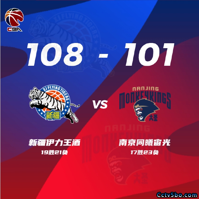 新疆 108 - 101 同曦