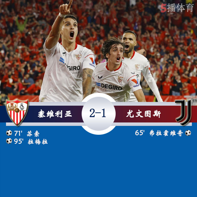 塞维利亚(3)  2 - 1  尤文图斯(2)