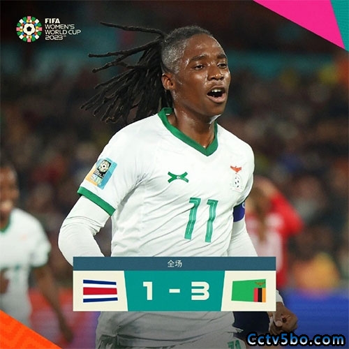 哥斯达黎加女足  1 - 3  赞比亚女足