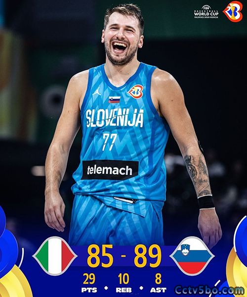 意大利男篮  85 - 89  斯洛文尼亚男篮