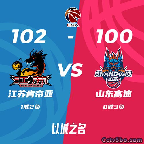江苏 102 - 100 山东