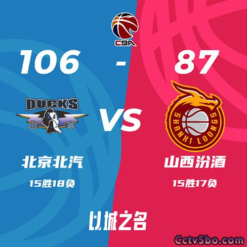 北京 106 - 87 山西