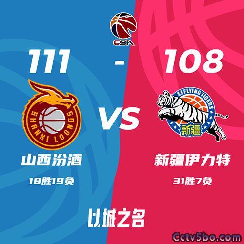 山西 111 - 108 新疆