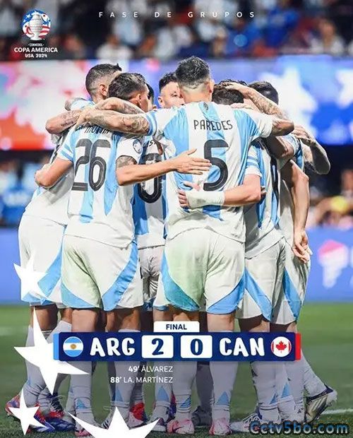 阿根廷 2 - 0 加拿大