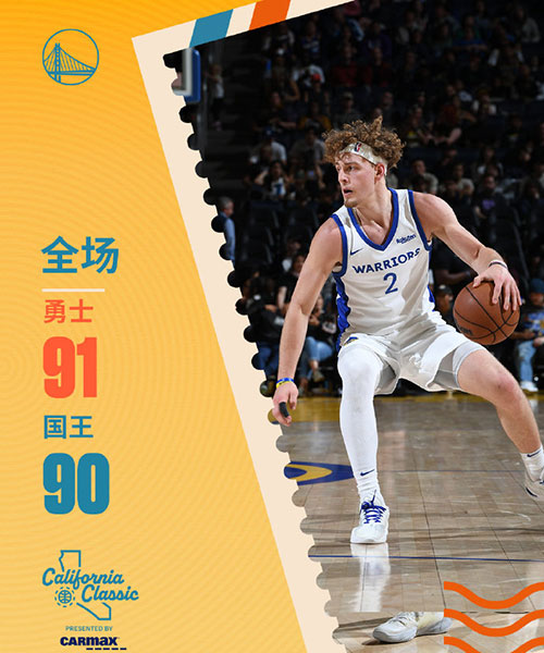 勇士 91 - 90 国王