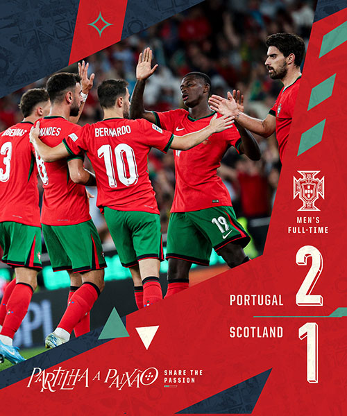 葡萄牙 2 - 1 苏格兰
