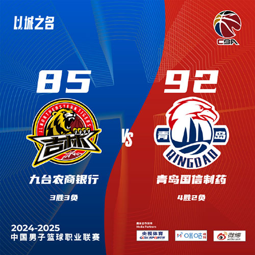 吉林 85 - 92 青岛