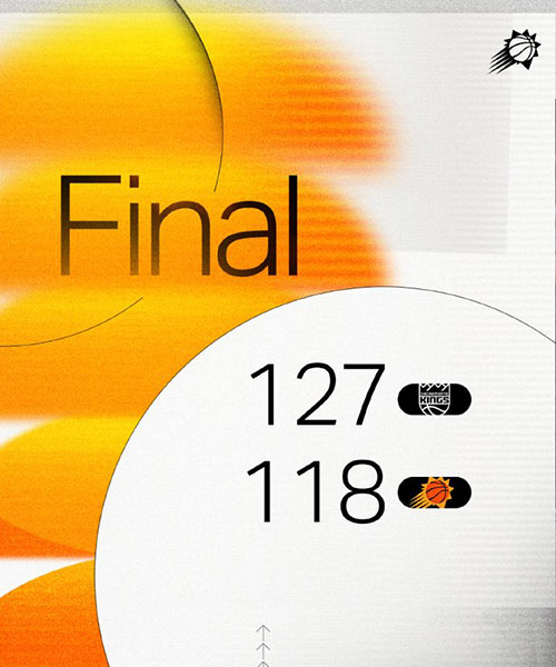 国王 127 - 118 太阳