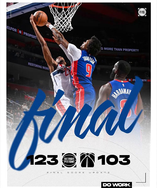 奇才 103 - 123 活塞