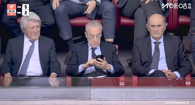 伯纳乌承办NFL引爆暗战：皇马不爽马竞“蹭热度”