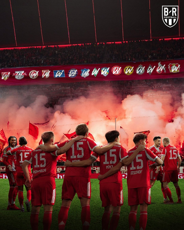 南大王制霸！拜仁全胜横扫德甲上半区，净胜球+18断层领跑