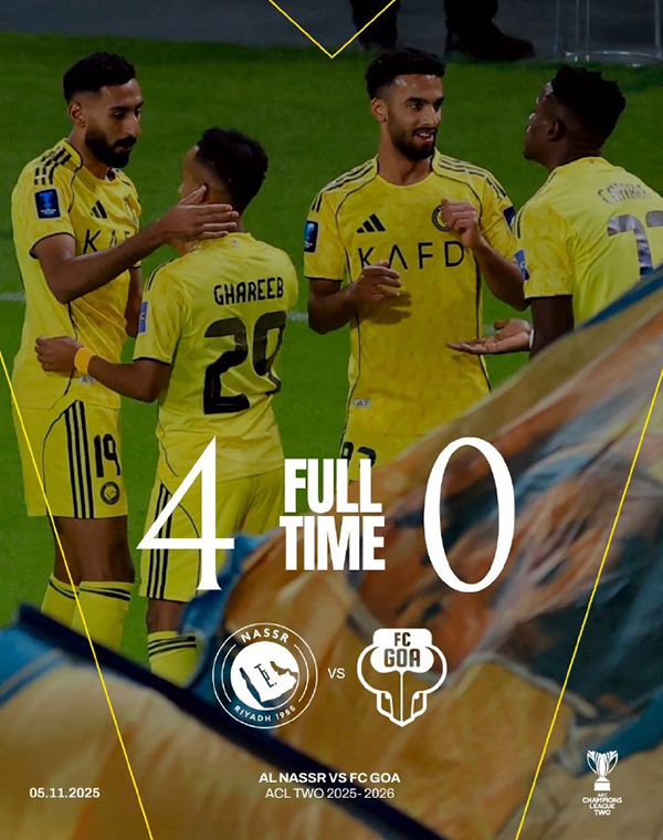 亚冠-胜利4-0果阿 马兰建功 菲利克斯替补倒钩锦上添花