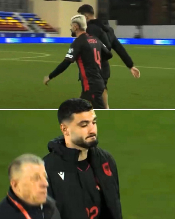 阿尔巴尼亚上岸仍难过,布罗亚哭到拒绝挥拳庆祝