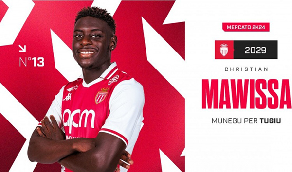 斯基拉独家:尤文锁定摩纳哥20岁铁闸马维萨,夏窗或出手