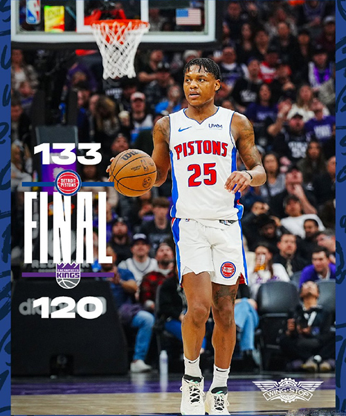 雷霆113-99完胜国王，亚历山大33+8+3创纪录，威少7+10+6