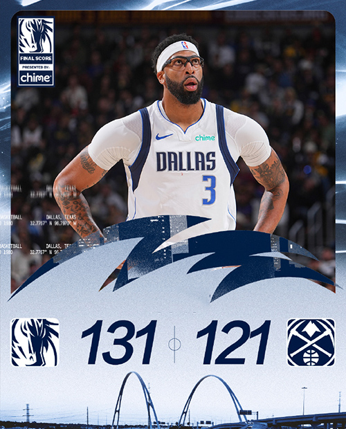 掘金爆冷遭独行侠逆转，浓眉复出32+13，约基奇29+20，弗拉格24+8