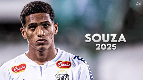 每体：巴萨瞄准巴西19岁左闸索萨，欲借桑托斯财政危机砍价