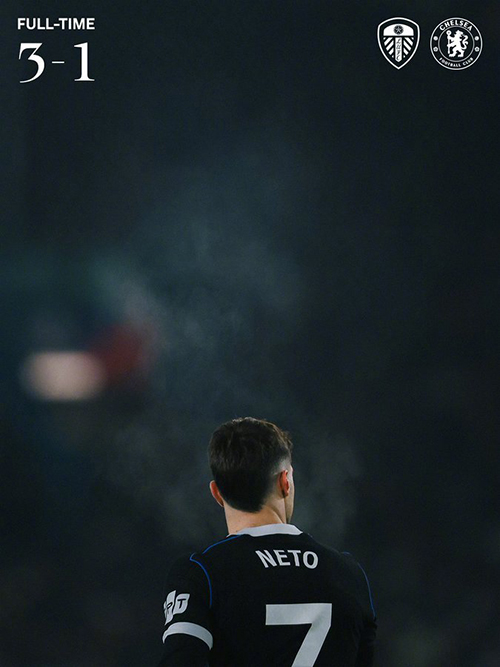 切尔西1-3利兹联 托辛失误送礼 帕尔默复出