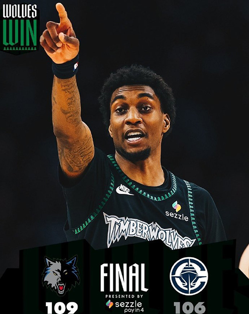 森林狼18分逆转快船，哈登34分错失绝平，爱德华兹11中3