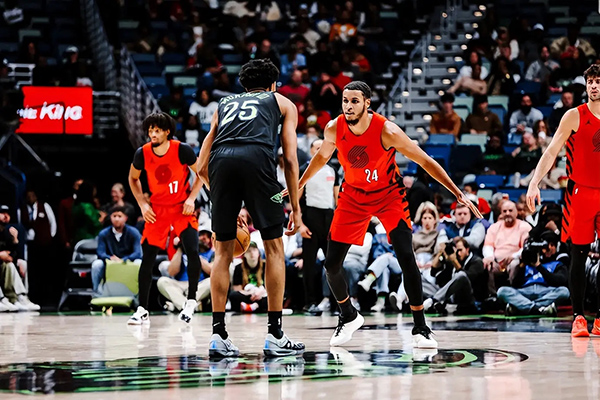 鹈鹕6人上双（3人20+）胜开拓者，终结连败送对手3连败