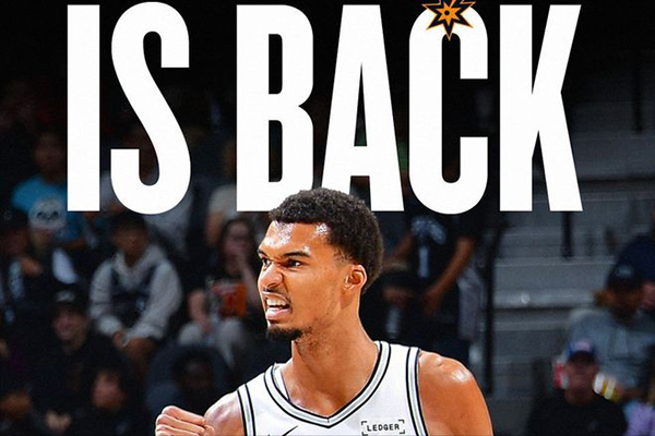 终结16连胜!文班亚马复出救主,马刺逆转雷霆晋级NBA杯决赛