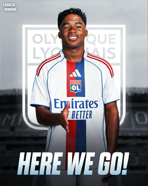 HWG！罗马诺确认：恩德里克裸租加盟里昂，无买断+工资五五开