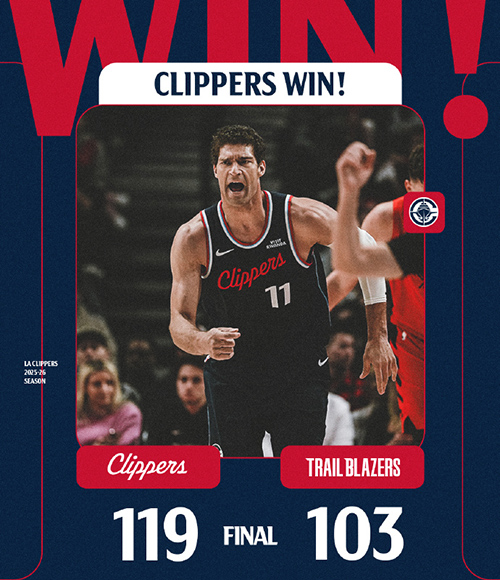 12月27日 NBA常规赛 快船vs开拓者 全场录像及集锦