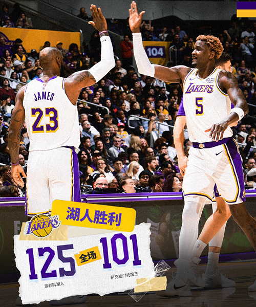 12月29日 NBA常规赛 国王vs湖人 全场录像及集锦