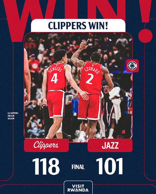 01月02日 NBA常规赛 爵士vs快船 全场录像及集锦