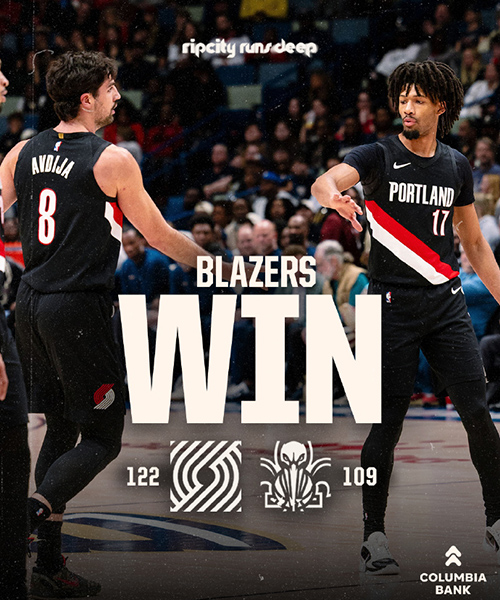 01月03日 NBA常规赛 开拓者vs鹈鹕 全场录像及集锦