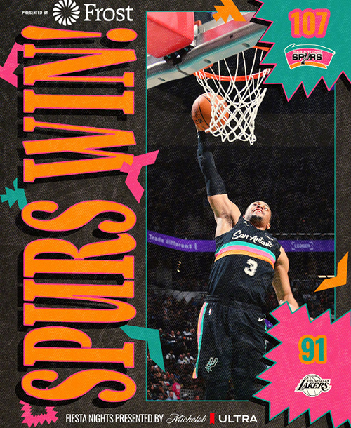 湖人91-107不敌马刺,东契奇38+10+10,文班16+14,詹姆斯缺阵