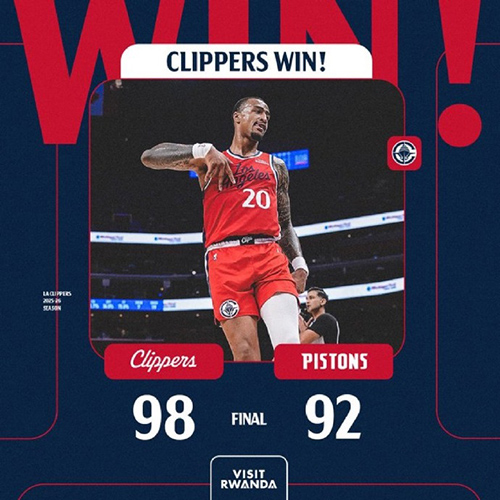 01月11日 NBA常规赛 快船vs活塞 全场录像及集锦