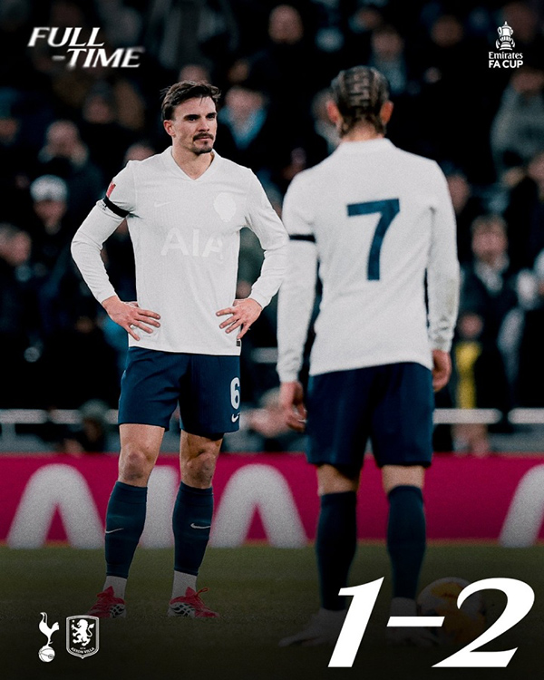 热刺赛季“四大皆空”：欧超杯、联赛杯、足总杯全出局，<a href=/zuqiu/yingchao/ target=_blank class=infotextkey>英超</a>跌至第14