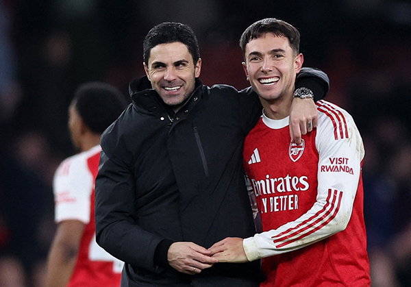 九号位黑洞？莱因克尔：阿森纳照样进球如麻，冠军相已现