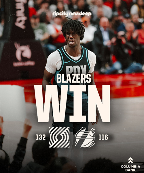 开拓者132-116大胜送湖人连败，杨瀚森3分半1失误，詹姆斯20+9+8