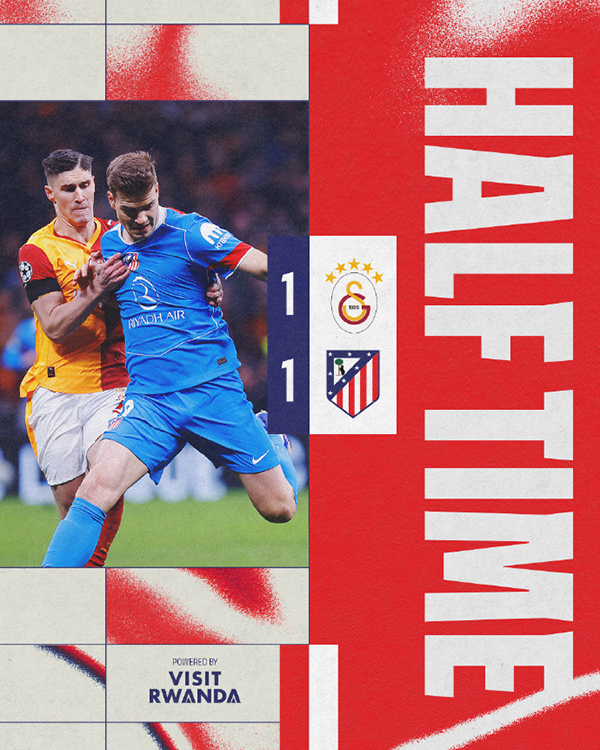 加拉塔萨雷1-1马竞 朱利亚诺-西蒙尼头球闪击