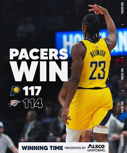 01月24日 NBA常规赛 步行者vs雷霆 全场录像及集锦