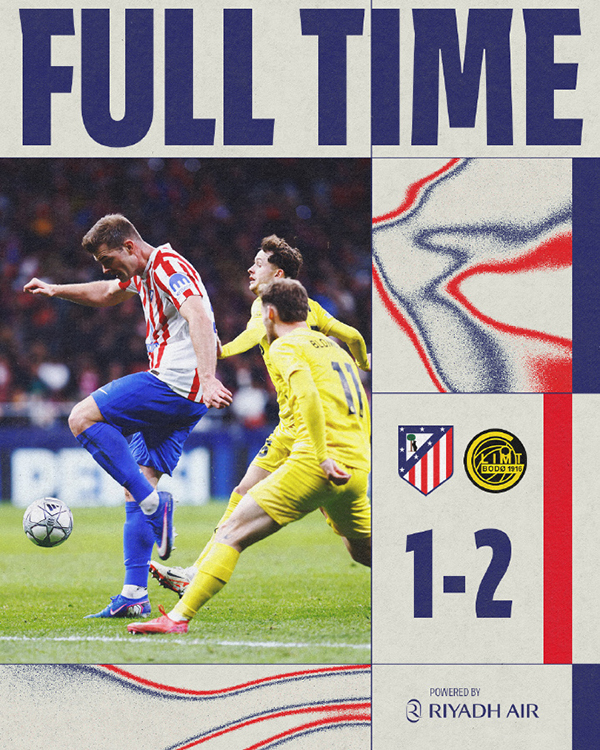 马竞1-2不敌博德闪耀 汉茨科助攻瑟洛特抢点头球破门