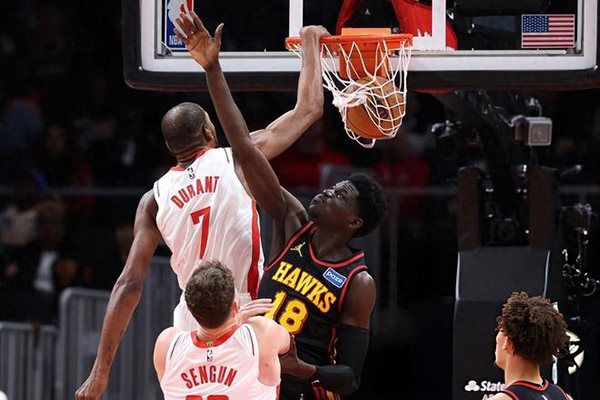 火箭背靠背擒残阵老鹰 杜兰特带队前行 补强与未来引期待